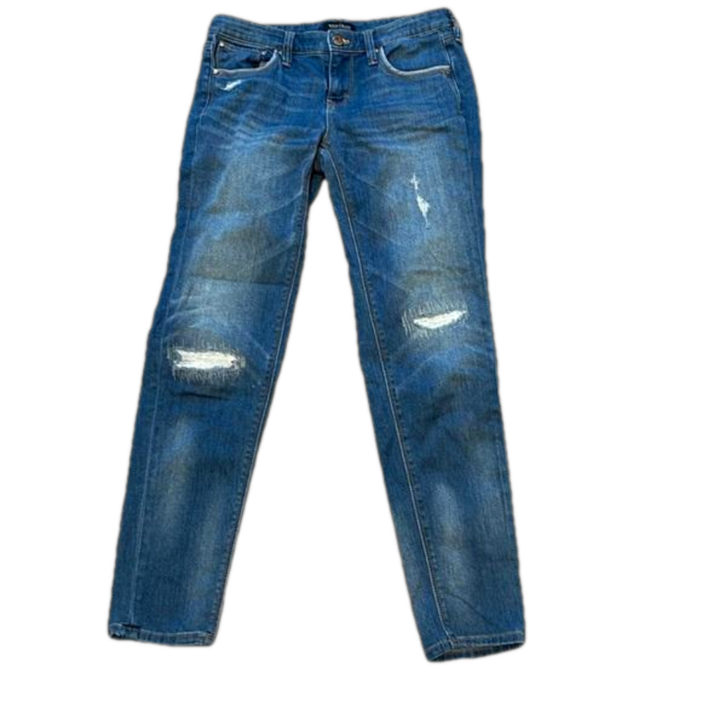 White House Black Market girlfriend skinny jeans sz 0